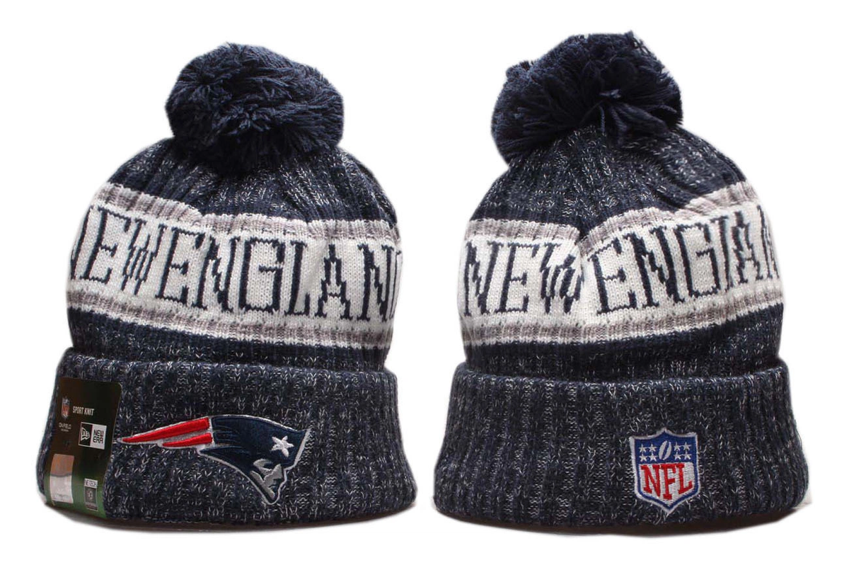 new england patriots sport pom ’47 cuff knit