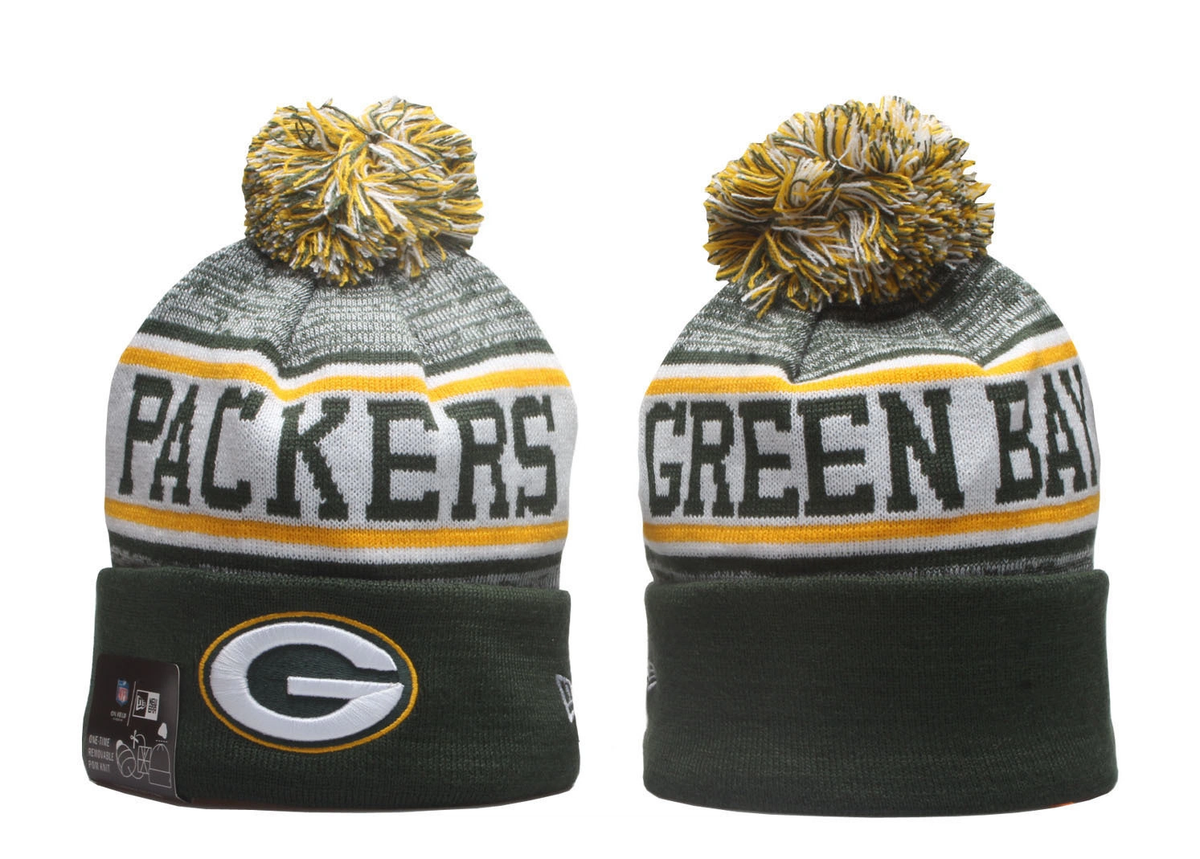 green bay packers sport pom ’47 cuff knit