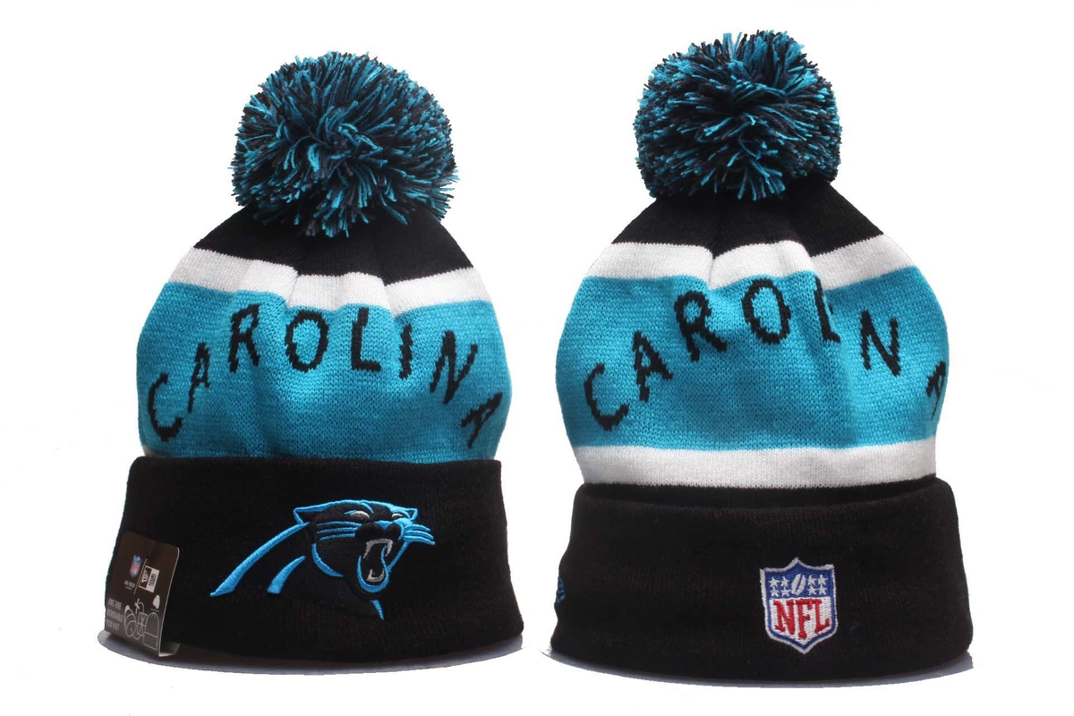 carolina panthers sport pom ’47 cuff knit