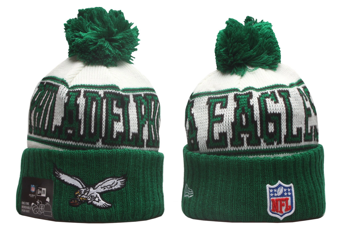 philadelphia eagles sport pom ’47 cuff knit`