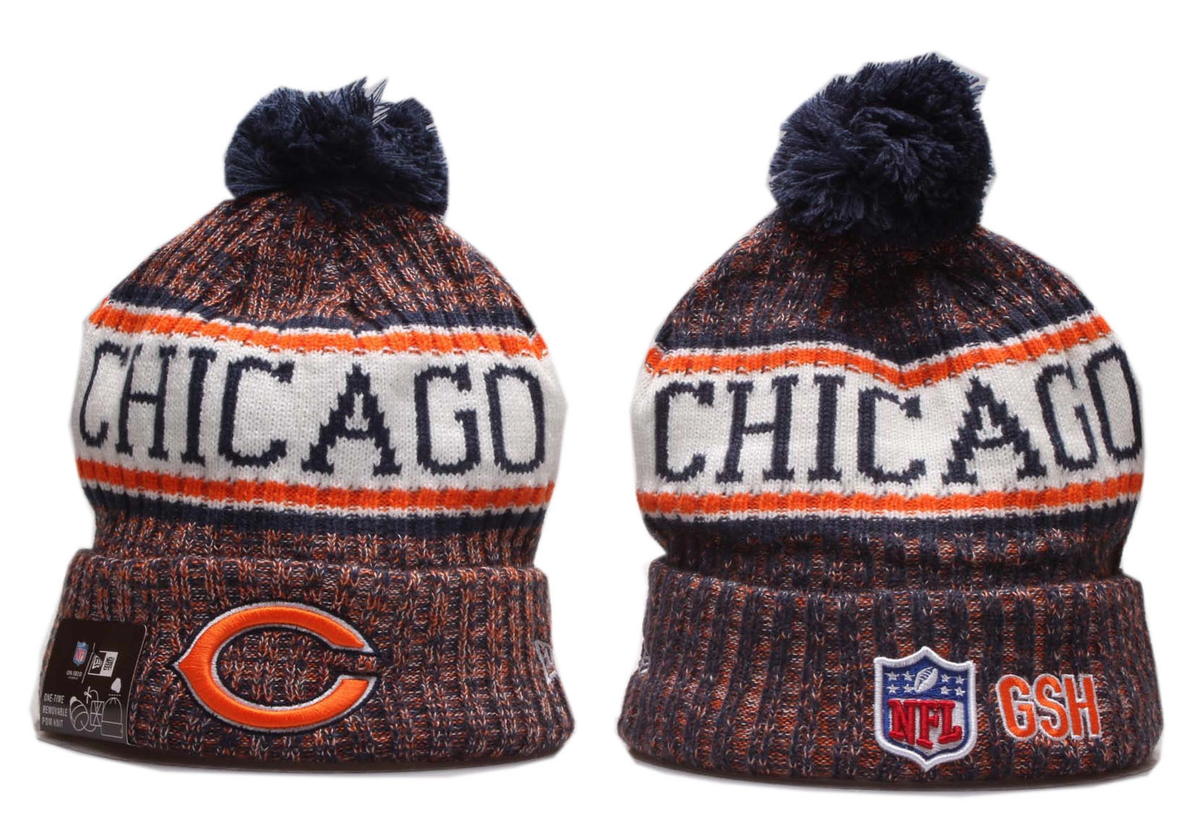 chicago bears sport pom ’47 cuff knit