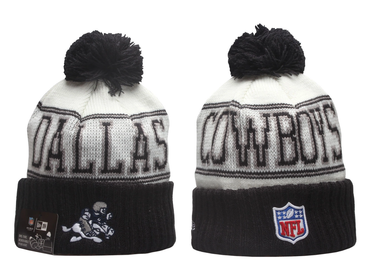 dallas cowboys sport pom ’47 cuff knit