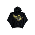 Broken Planet Cosmic Speed Hoodie Black/Yellow
