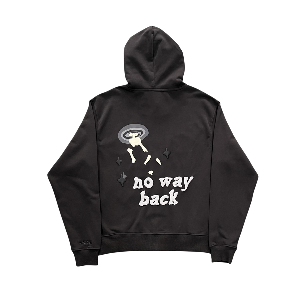 Broken Planet Trapped In Time Hoodie Black
