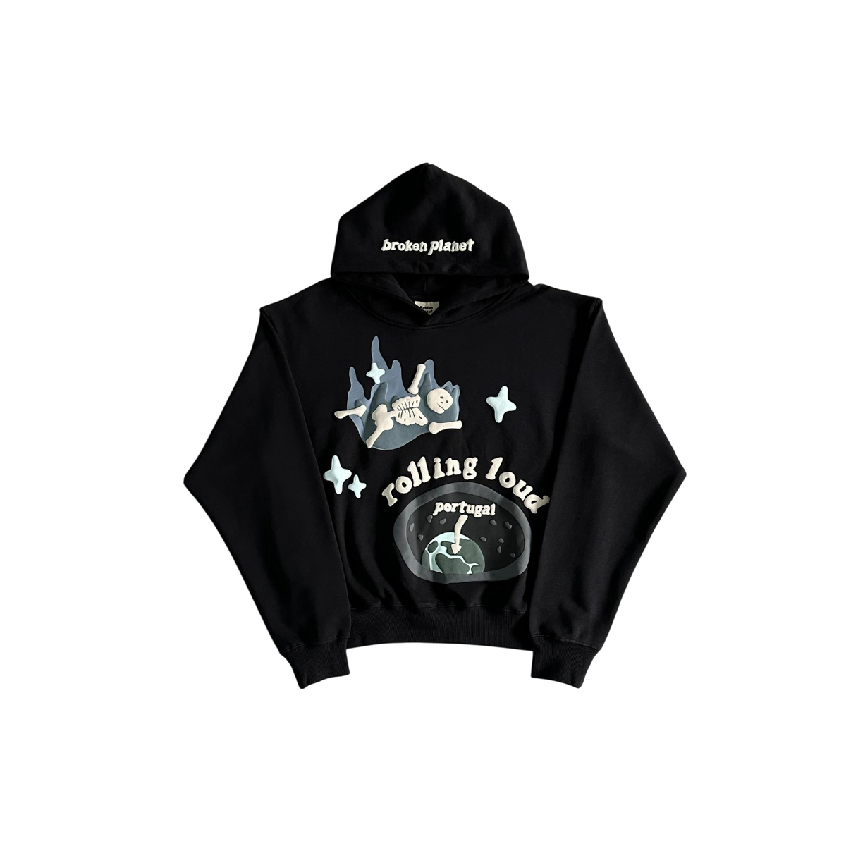 Broken Planet Rolling Loud Hoodie Black