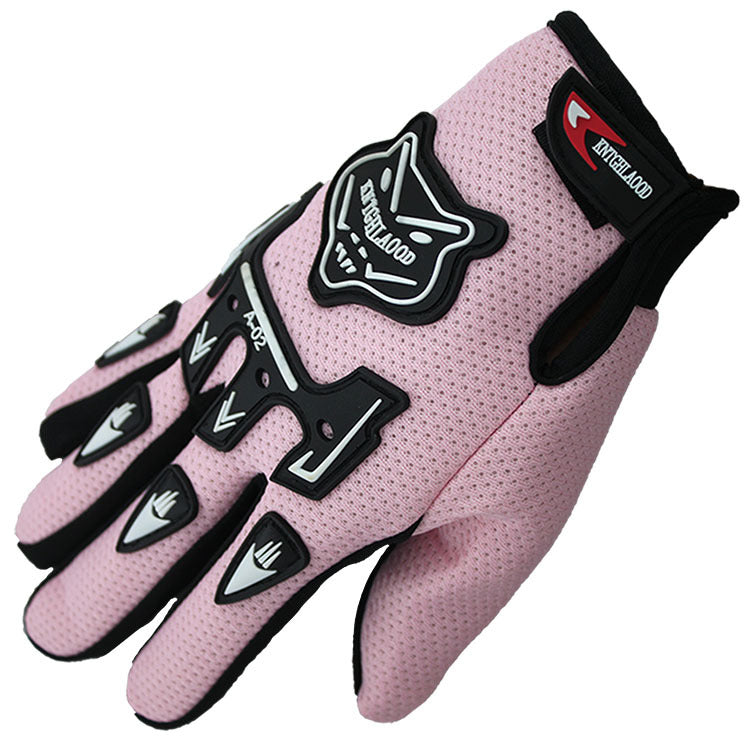 Cross-border Zhejiang Autumn and Winter Cycling Gloves Fox Head Breathable Sports Full Finger Gloves Origin Supplies