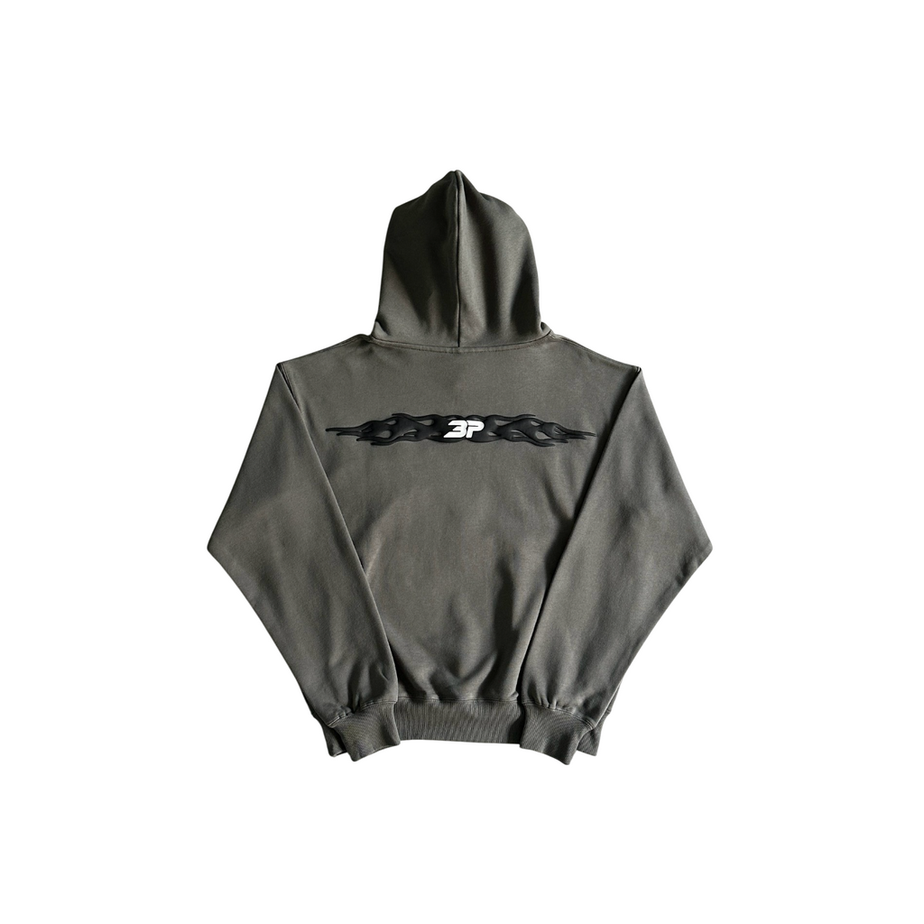 Broken Planet Chaos Hoodie Grey