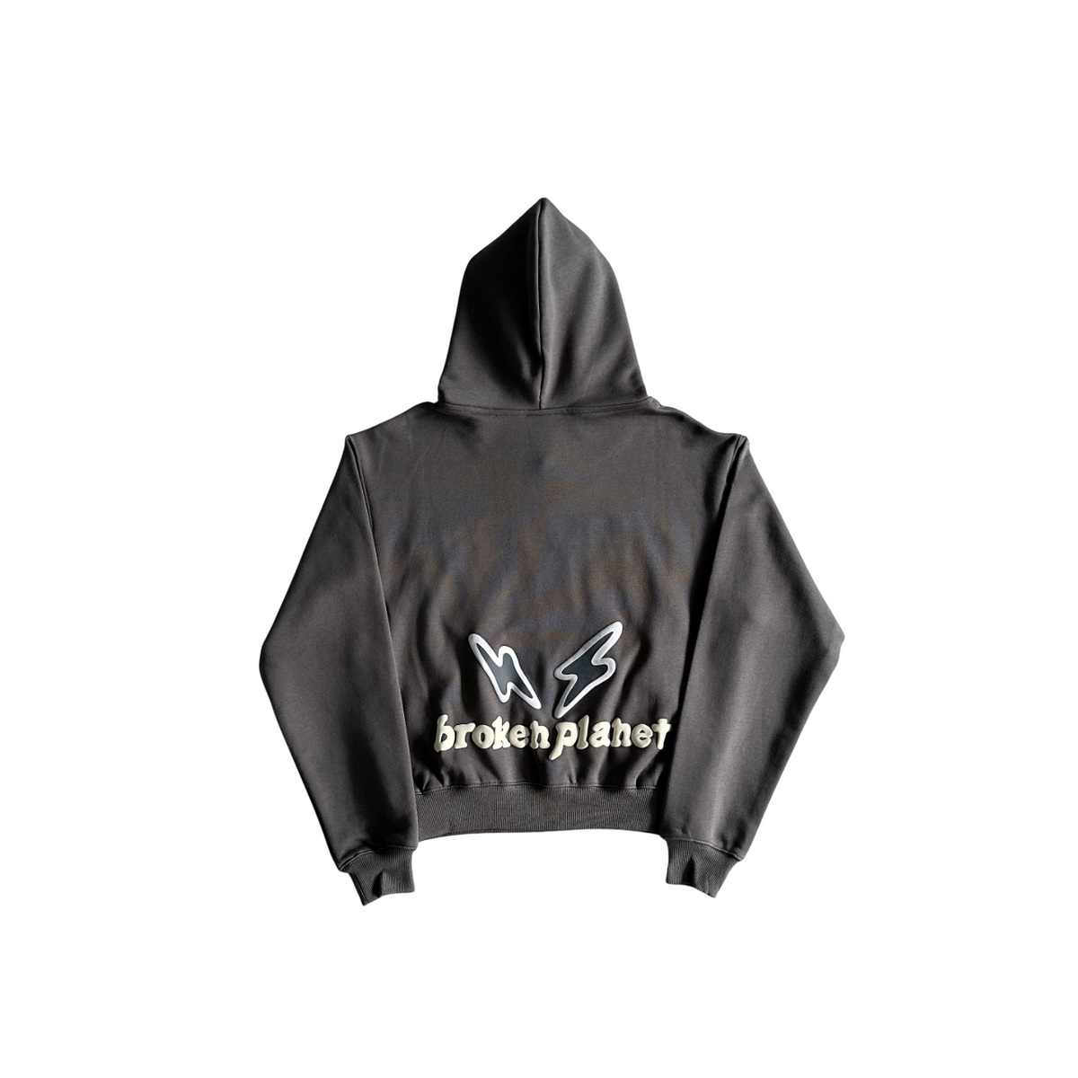 Broken Planet Find Your Balance Hoodie Grey