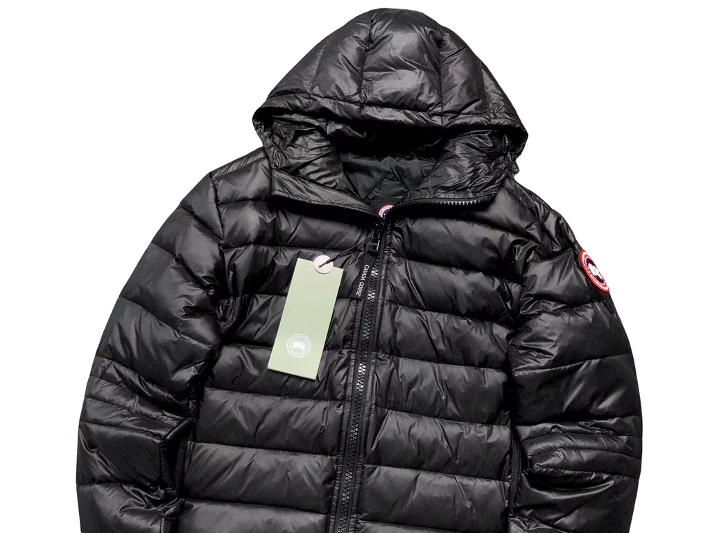 Canada Goose Crofton Slim Fit Down Jacket Black
