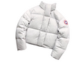 Canada Goose Cypress Cropped Down Jacket Grey