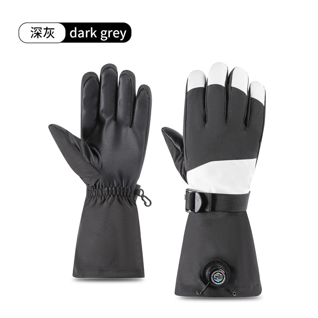 Ski Gloves Winter Warmth Cold Thickness Waterproof Outdoor Mountaineering Cycling Touchscreen Warmth Gloves Unisex