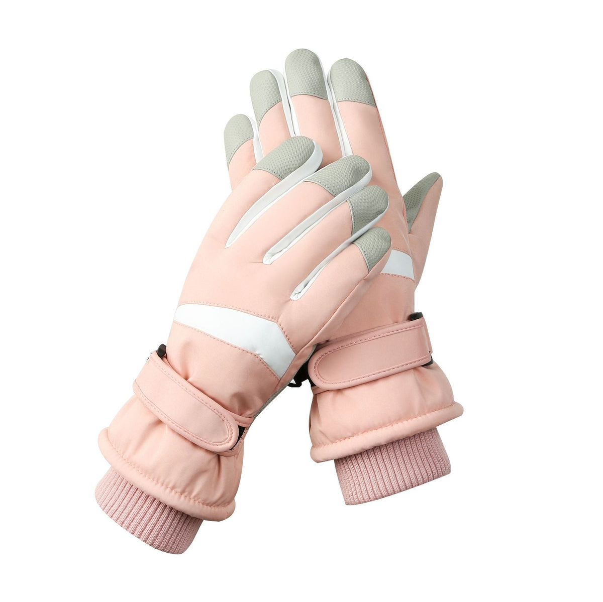 Winter New Ski Gloves Men Men Outdoor Cycling Touchscreen Warm Fleece Padded Gloves Waterproof Non-slip