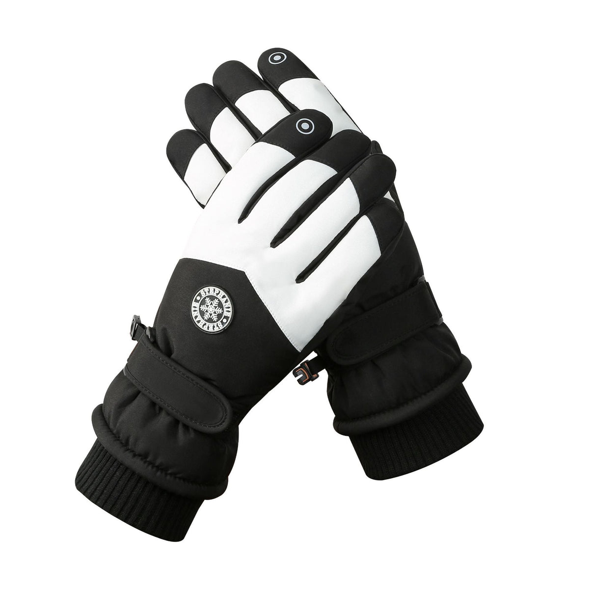 Winter New Ski Gloves Men Men Outdoor Cycling Touchscreen Warm Fleece Padded Gloves Waterproof Non-slip