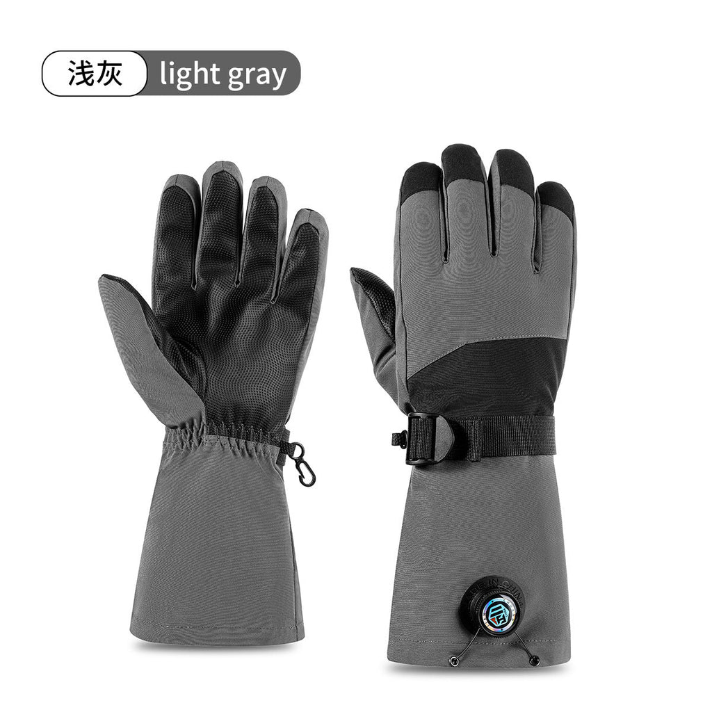 Ski Gloves Winter Warmth Cold Thickness Waterproof Outdoor Mountaineering Cycling Touchscreen Warmth Gloves Unisex