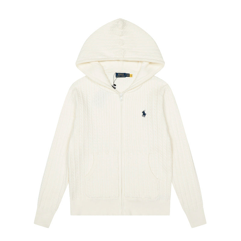 LFC18 New high-quality women's autumn and winter knitted sweater pullover hooded sweater clothing