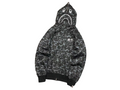 BAPE x Dover Street Market Camo Shark Full Zip Hoodie Black