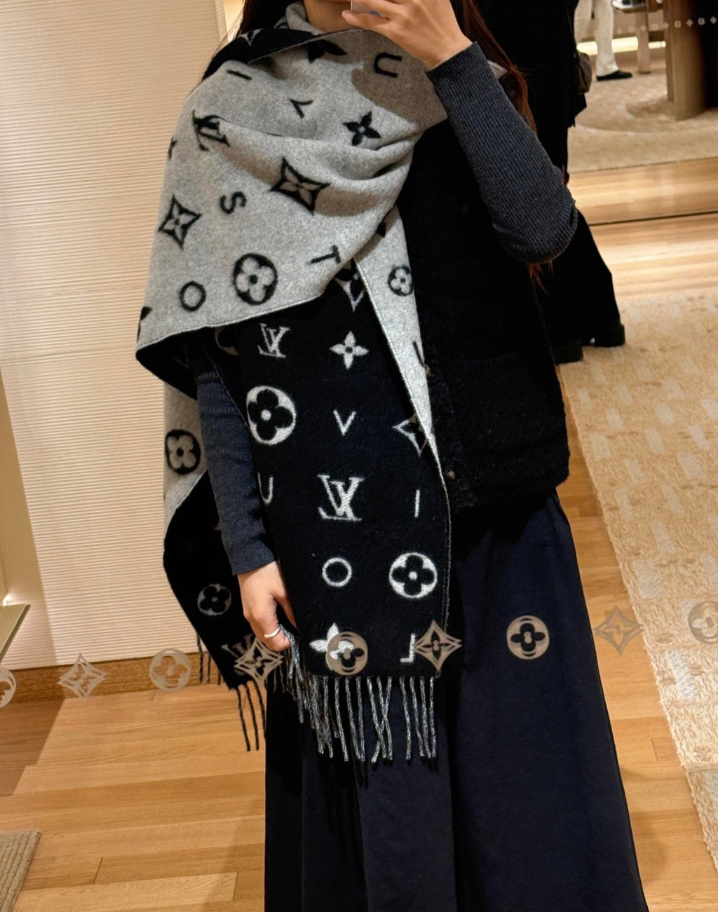 Fine Wool Scarves-9508