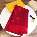 High-end, stylish rabbit hair blend scarf-9703