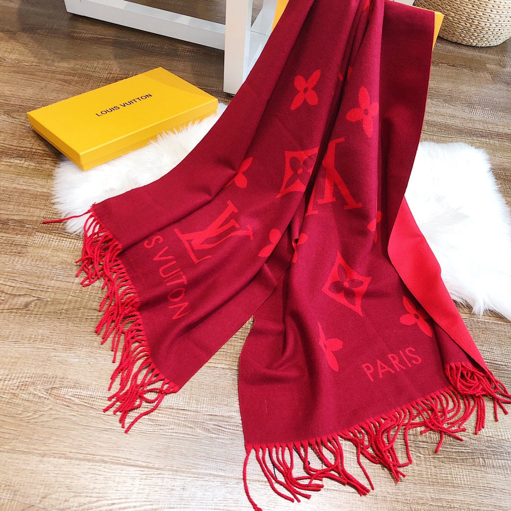 High-end, stylish rabbit hair blend scarf-9703