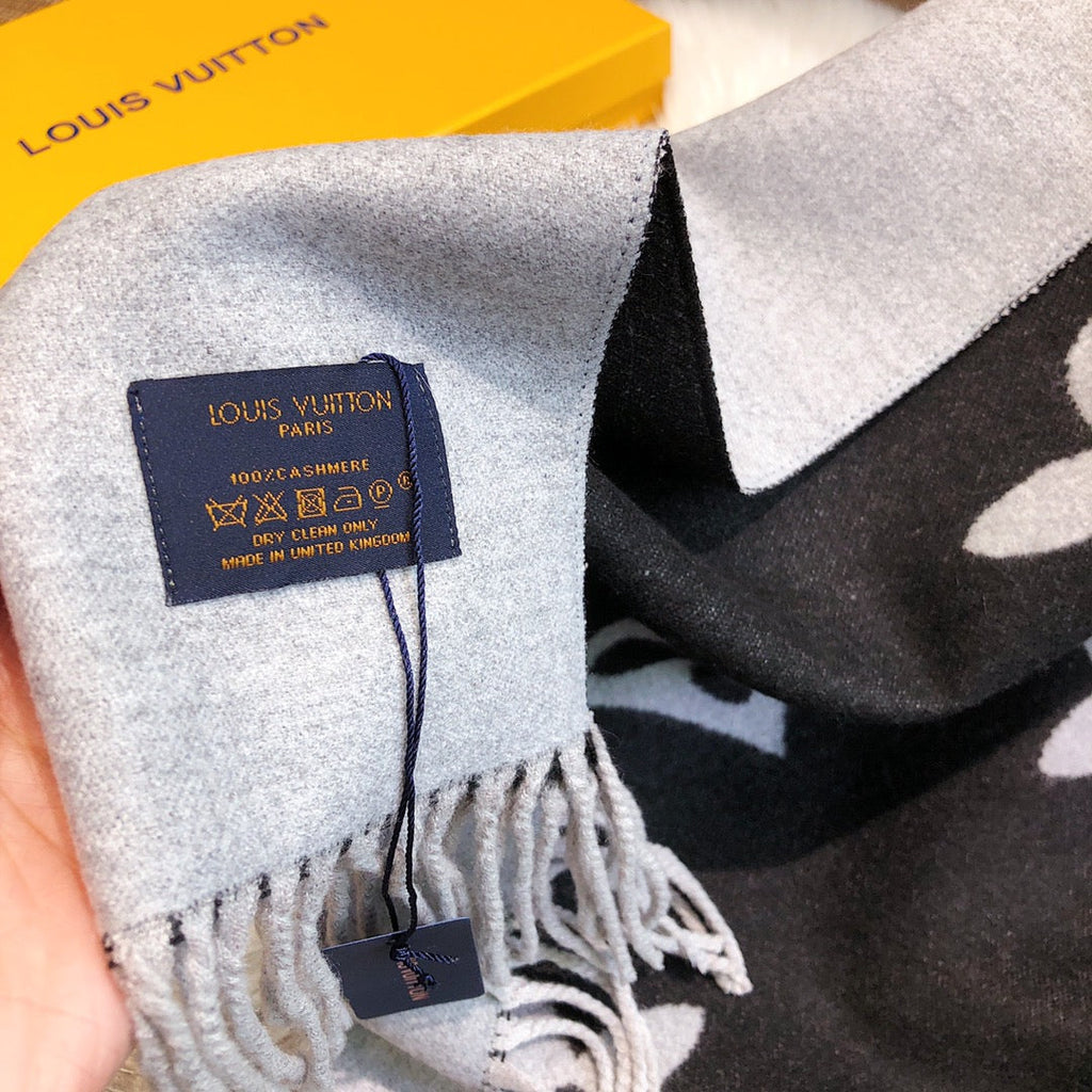 High-end, stylish rabbit hair blend scarf-9704