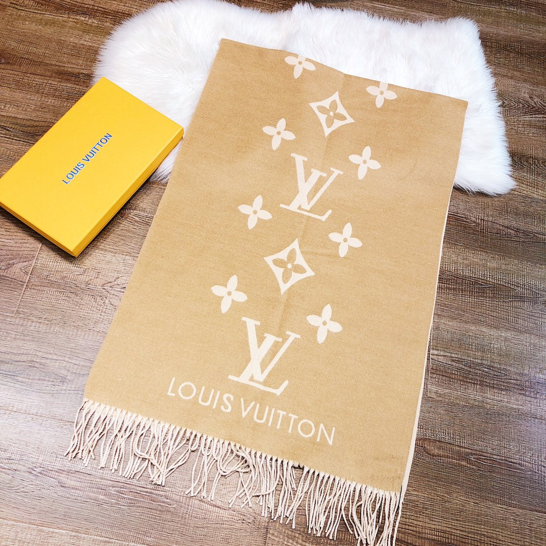 High-end, stylish rabbit hair blend scarf-9705