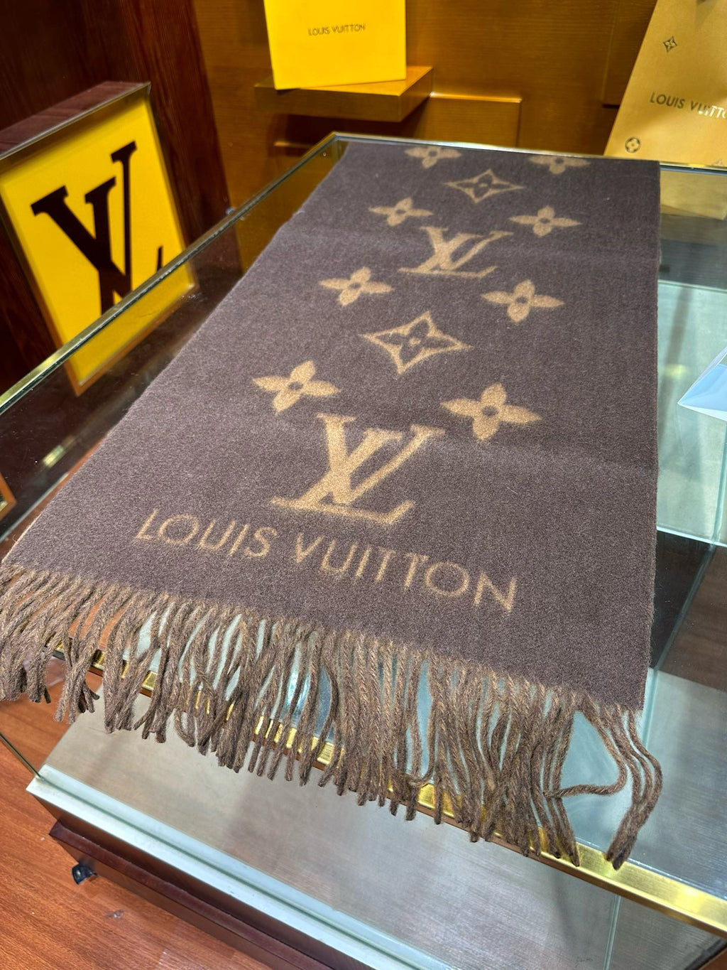 Premium high-quality cashmere scarf-9708